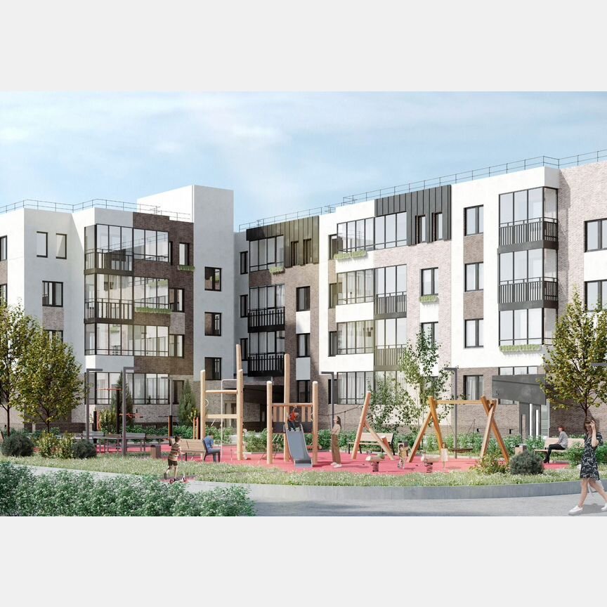 Квартира-студия, 23,9 м², 2/4 эт.