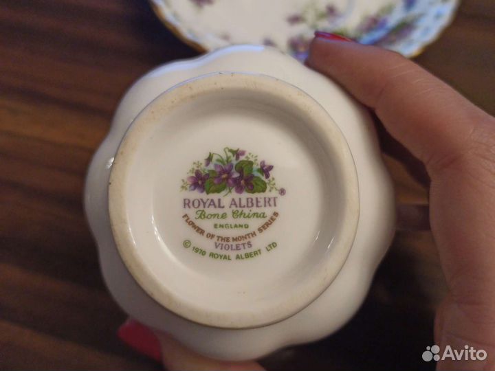 Чайные трио винтаж