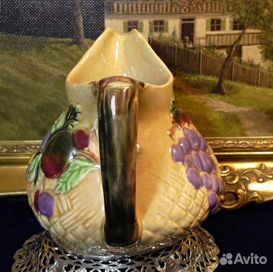 Кувшин.Фруктовый.Старинный.Shorter & Sons.Керамика