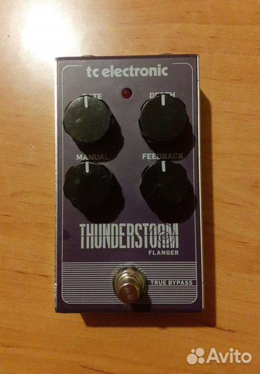 Гитарная педаль TC Electronic Flanger Thunderstorm