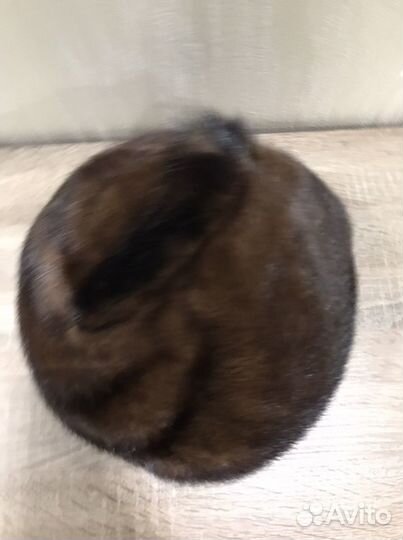 Берет норковый 56-57