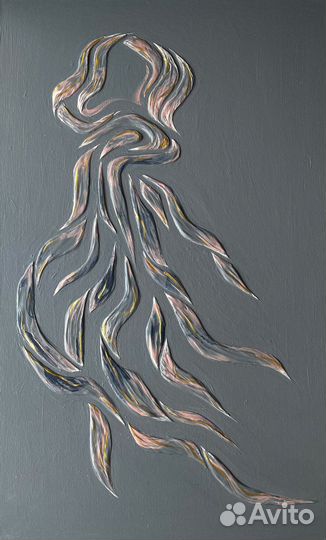 Картина в интерьер,абстракция холст акрил