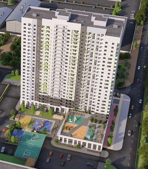 1-к. квартира, 37 м², 13/24 эт.