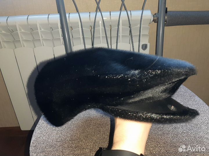 Меховая мужская кепка