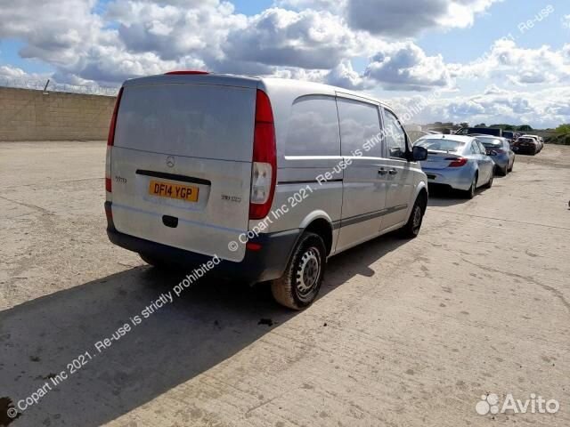 Клык бампера задний правый mercedes benz vito W639