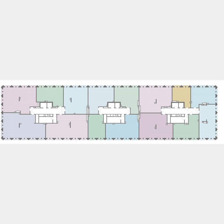 4-к. квартира, 243,6 м², 3/13 эт.