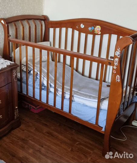 Детская кровать + матрас