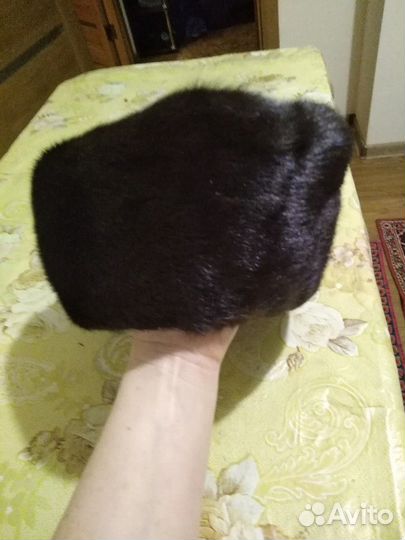 Женская норковая шапка