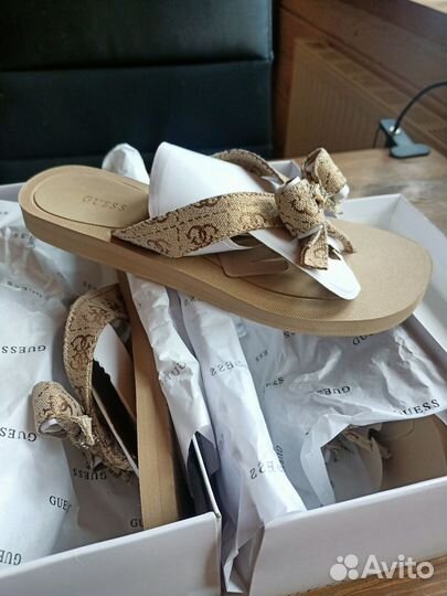 Шлепки вьетнамки guess оригинал