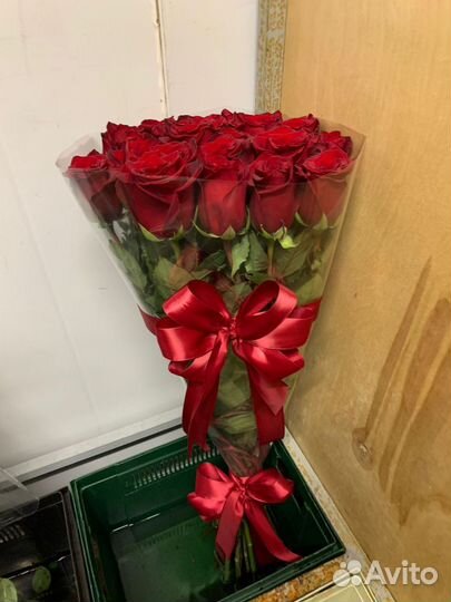 15 высоких роз 180 см