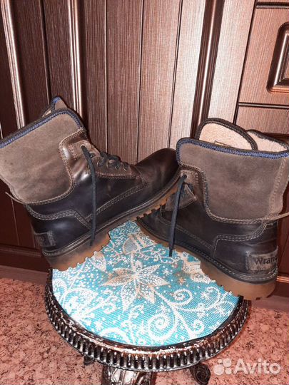 Зимние кожаные ботинки Wrangler 42 8