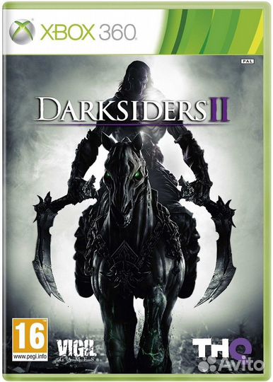 Darksiders 2 Xbox 360 рус. б\у (множ.царап. уста