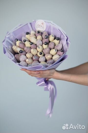 Букет из клубники в шоколаде