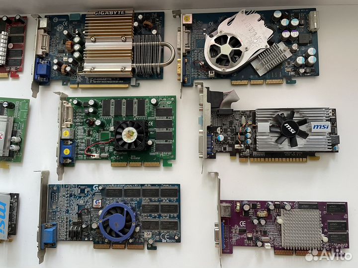 Старые видеокарты