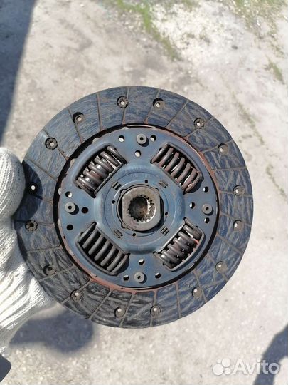 Диск сцепления и выжимной подшипник kia rio