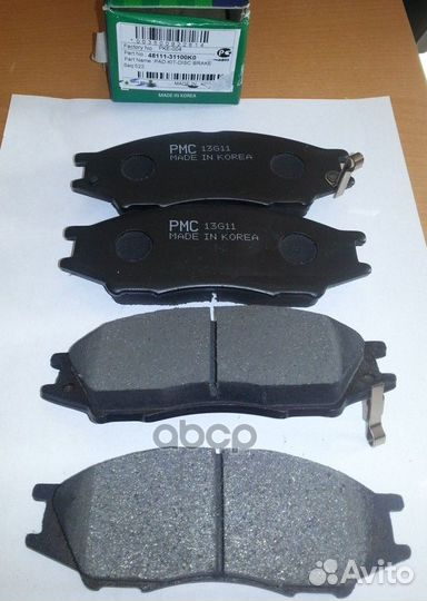 Колодки передние Nissan/PM/ PKE004 Parts-Mall