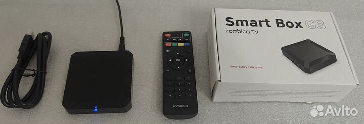 SMART TV приставка Rombica SMART Box G3
