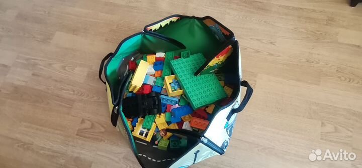 Lego duplo разные наборы+коробка-коврик