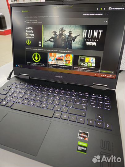 Игровой ноутбук HP Omen