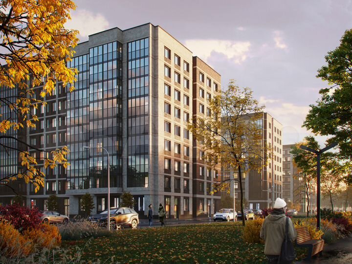 Квартира-студия, 27 м², 6/9 эт.