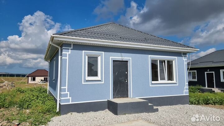 Тёплый и уютный дом 70м2 из керамзитобетона