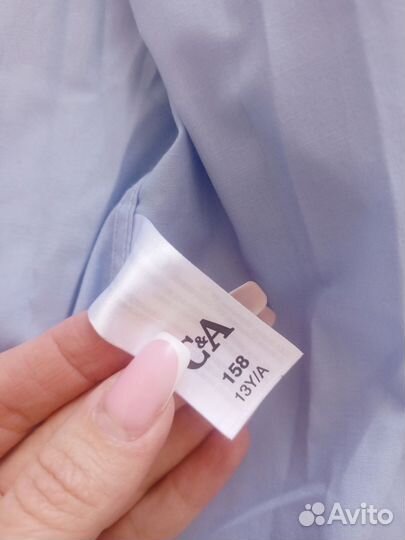 Рубашка для мальчика новая 158