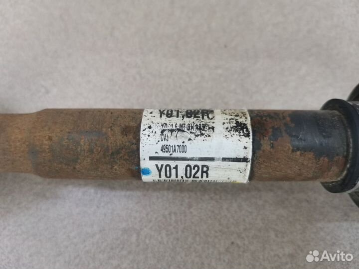 Привод правый в сборе Cerato 3 YD 49501-A7000