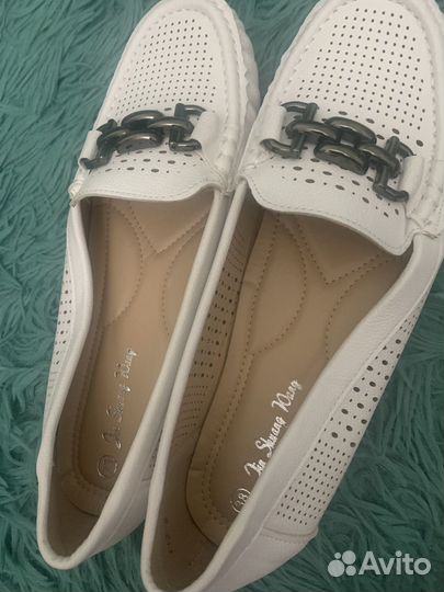 Мокасины новые 38