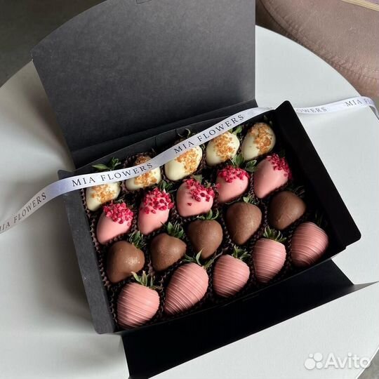 Бокс Клубника в шоколаде - Lux Session