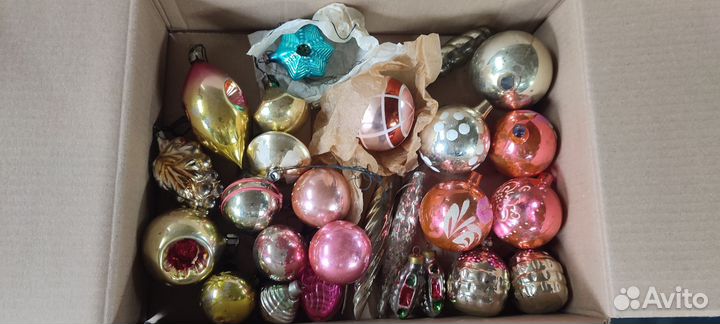 Советские елочные игрушки