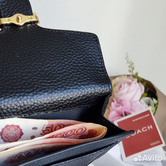 Кошелёк женский coach mini (black)