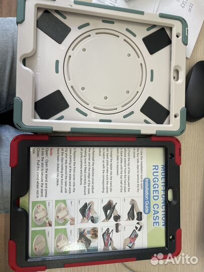 Противоударный чехол кейс для планшета iPad 10.2