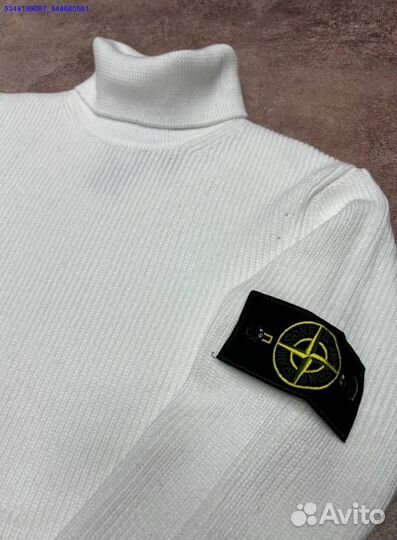 Джемпер Stone Island в белом — ваш выбор
