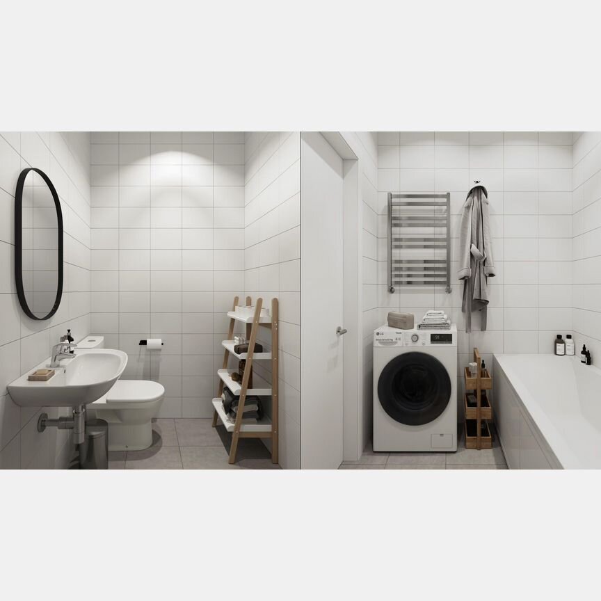 2-к. квартира, 58,9 м², 9/9 эт.