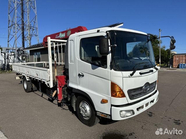 Бортовой грузовик Hino 500 (Ranger) с КМУ UNIC, 2010