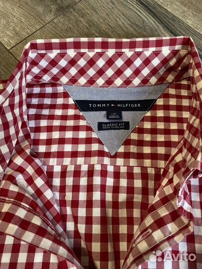 Хлопковая Рубашка Tommy Hilfiger оригинал