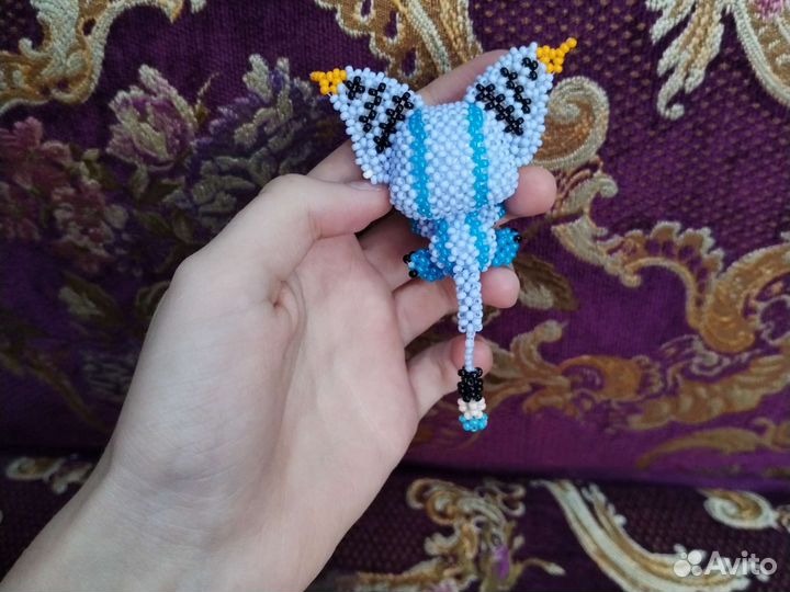 Амигуруми из бисера (Ушастик)