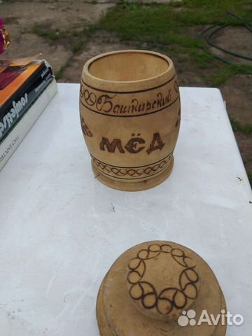 Горшок из дерева