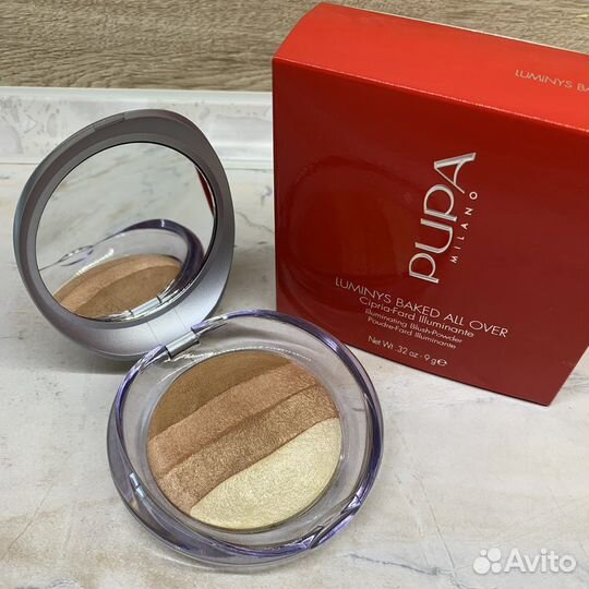 Помада, пудра, тени Pupa