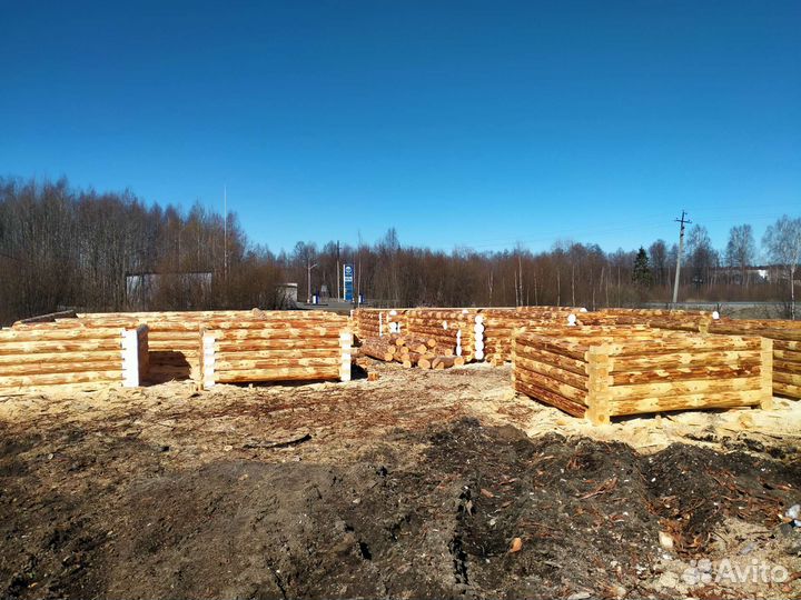 Сруб для бани 3х3