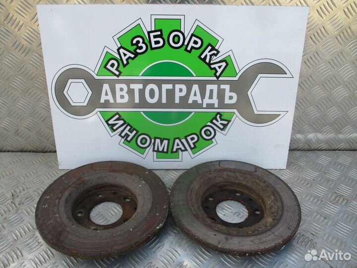 Диски тормозные задние FAW Besturn B50 2012г