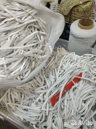 Резинка плоская (для масок/шляпная)