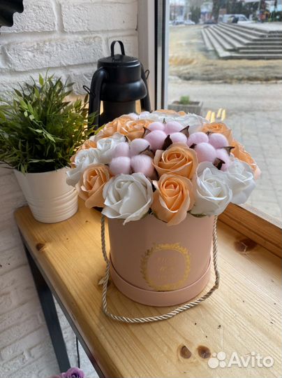 Букет из мыльных роз на последний звонок