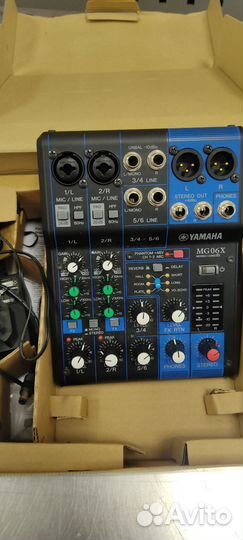Микшерный пульт Yamaha MG 6x