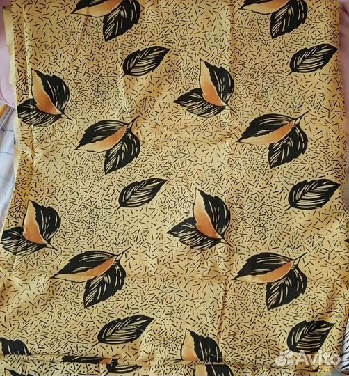 Отрезы ткани СССР (ситец, сатин, штапель, поплин)