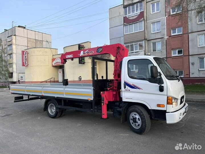 Hyundai HD78 с КМУ, 2011