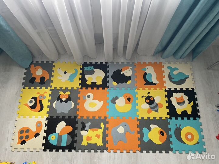 Детский коврик пазл