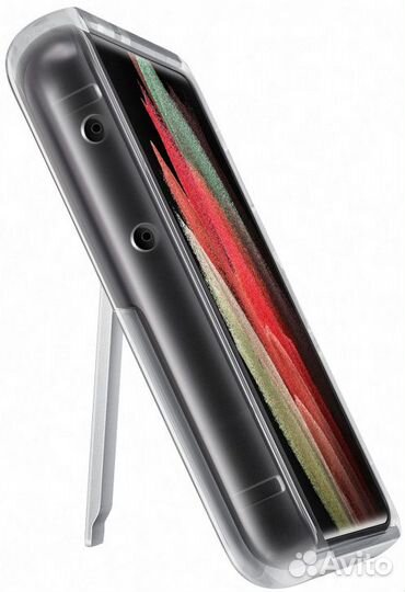 Оригинал Чехол Clear Standing на Samsung S21 Ultra