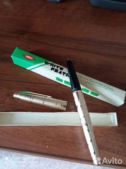 Перьевая ручка времен СССР White Feather