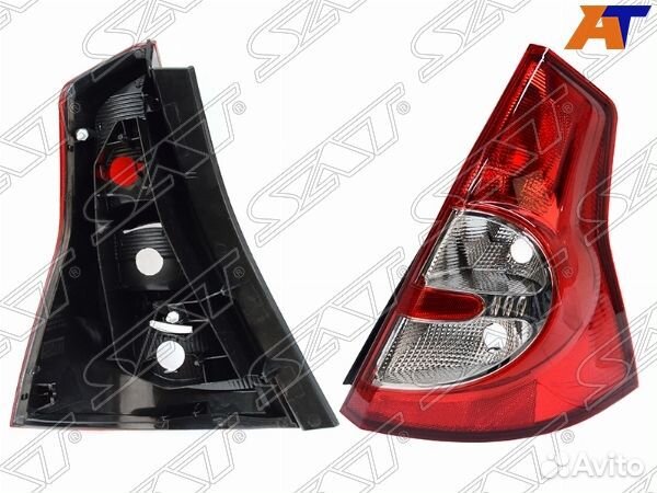 Фонарь задний renault sandero, renault sandero 10